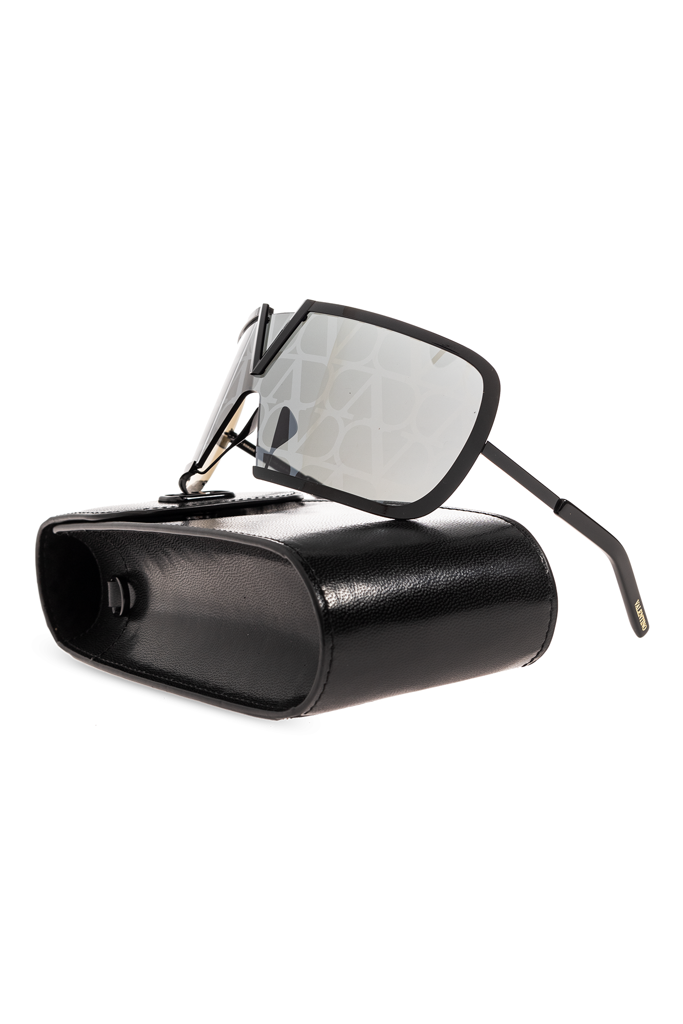 【Valentino】スクエアフレームサングラス VALENTINO GARAVANI EYEWEAR ヴァレンティノ・アイウェア Vロゴ